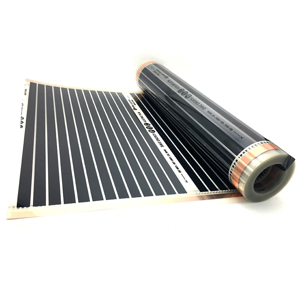 5~22m2 PTC Warm Floor Mat AC220V 220w/m2 Infared Heating Film Electric House Heater