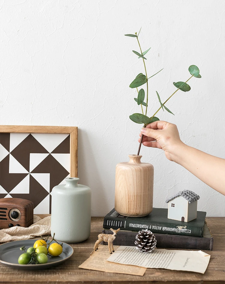 Nordic-Wood-Vase-Morandi-Colors-Plants-Small-Flower-Crafts-Eucalyptus-Holder-Vases-Decoration-Pot-Home-Living-room-Office-Decor-011