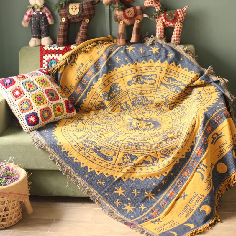23 цвета красочные богемный синель Плед Одеяло Диван Декоративные броски на диван/кровать большой Cobertor одеяло с кисточкой T175