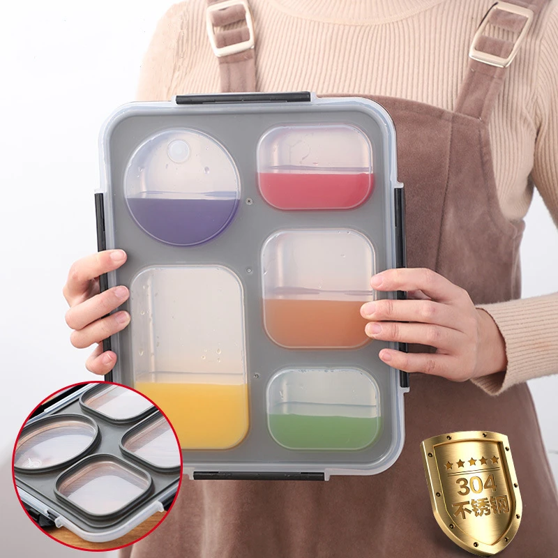 304 ステンレス鋼断熱お弁当箱学生カバー弁当箱韓国大人のディナープレート水筒シンプルなランチボックス子供のための 弁当箱 Aliexpress