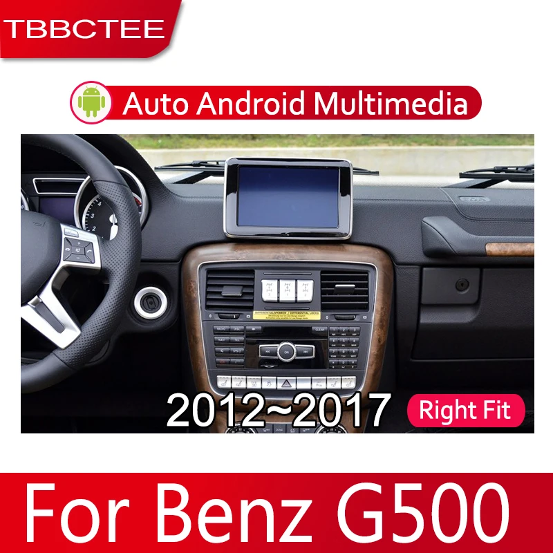 Discount Android 2 Din Car radio Multimedia Video Player auto Stereo GPS MAP For Mercedes Benz G65 2012~2017 Media Navi Navigation 5