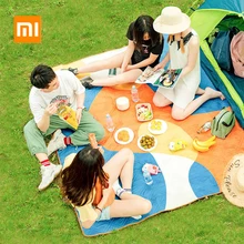 XIAOMI MIJIA открытый портативный ультра-светильник влагостойкий утолщенный матрас для пикника Кемпинг Пляжный коврик туристическое одеяло для сна