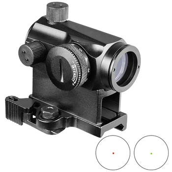 

Fire Wolf 1X20 Red Dot Hollow Plate Riflescope Sight Red Green Dot Sight With Quick Release Scope Hunting