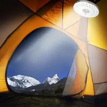 

48LED Disc Light Umbrella Light Garden Light Home Garden Light Lighting Block Three S2G5