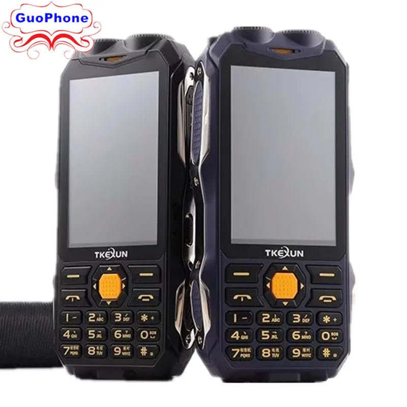 TKEXUN Q8 Power Bank Phone Dual SIM Card Analog TV