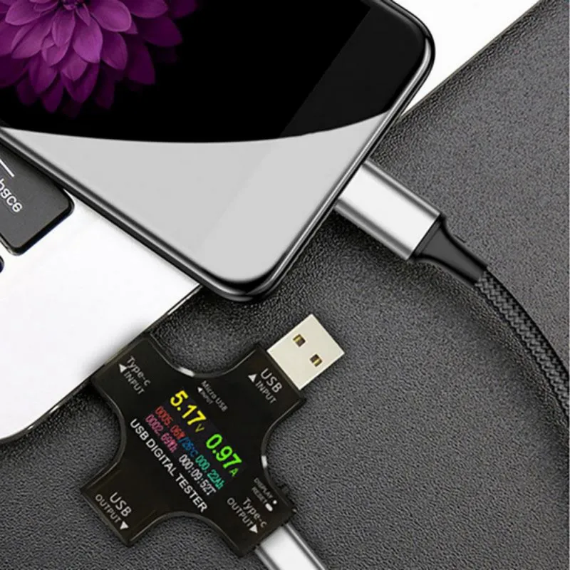 Высококачественный профессиональный тестер USB вольт тока цифровой измерительный прибор напряжения измеритель напряжения