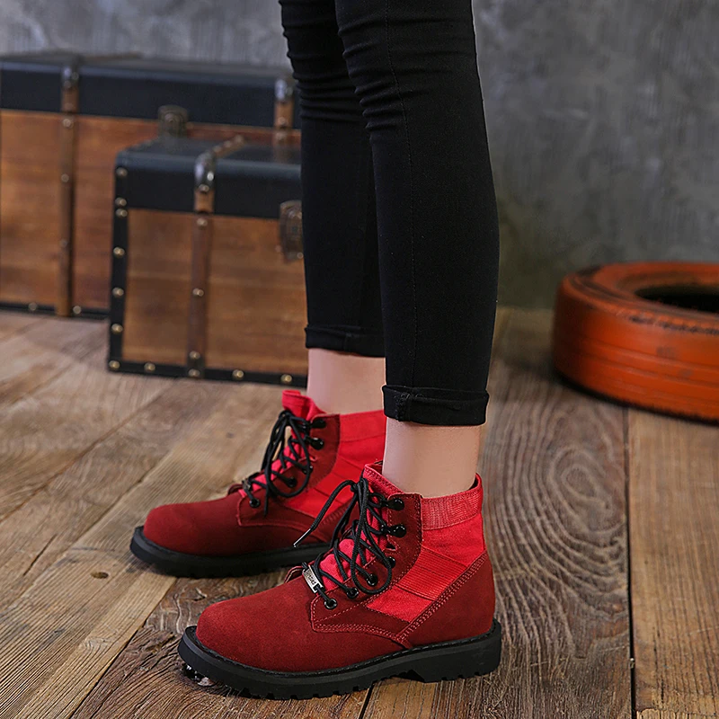 New Casual Boots Men Good Quality Leather Boots Men Anti Slip Tactical Boots Men Mid-Top Desert Boot Mens Large Size Shoes Mens