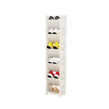

Household simple shoe rack multi-layer mini space space small simple narrow shoes cabinet economy