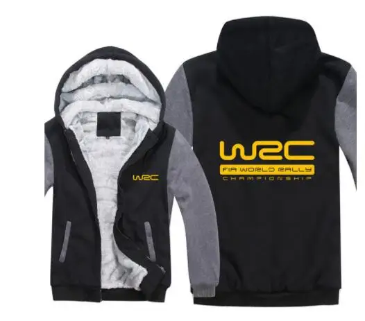 Зимний чемпионат мира по ралли WRC толстовки мужские модные пальто шерстяная куртка с подкладкой WRC Толстовка Зимняя Теплая Флисовая хлопковая - Цвет: 9