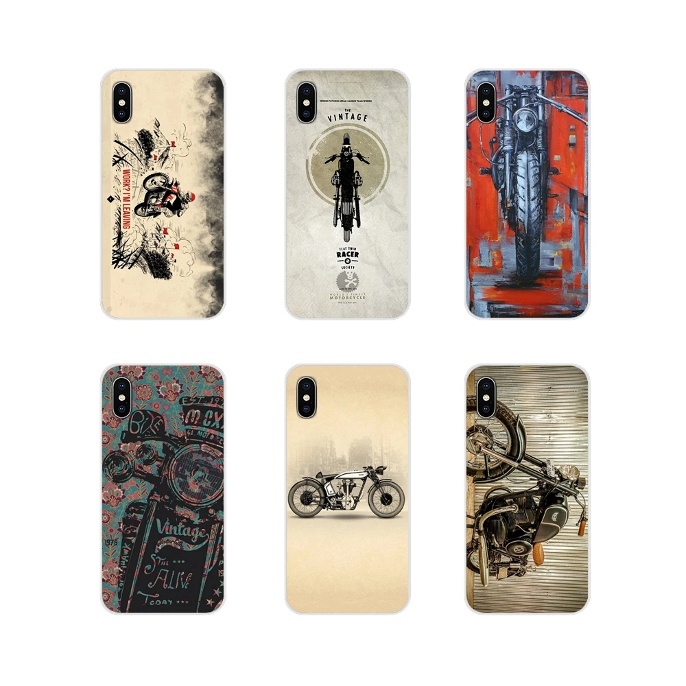 Силиконовый чехол для телефона Apple iPhone X XR XS 11Pro MAX 4S 5C SE 6S 7 8 Plus ipod touch 5 6 Ретро