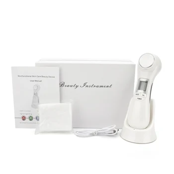 

6 in 1 LED RF Photon Therapy Facial Skin Lifting Rejuvenation Vibration Device Machine EMS Ion Microcurrent Mesotherapy Massager