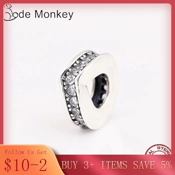 

CODEDOG Spacer Beads Fit Original 3mm Bracelet DIY Jewelry Making 100% Real 925 Sterling Silver Charms Fashoin Jewelry