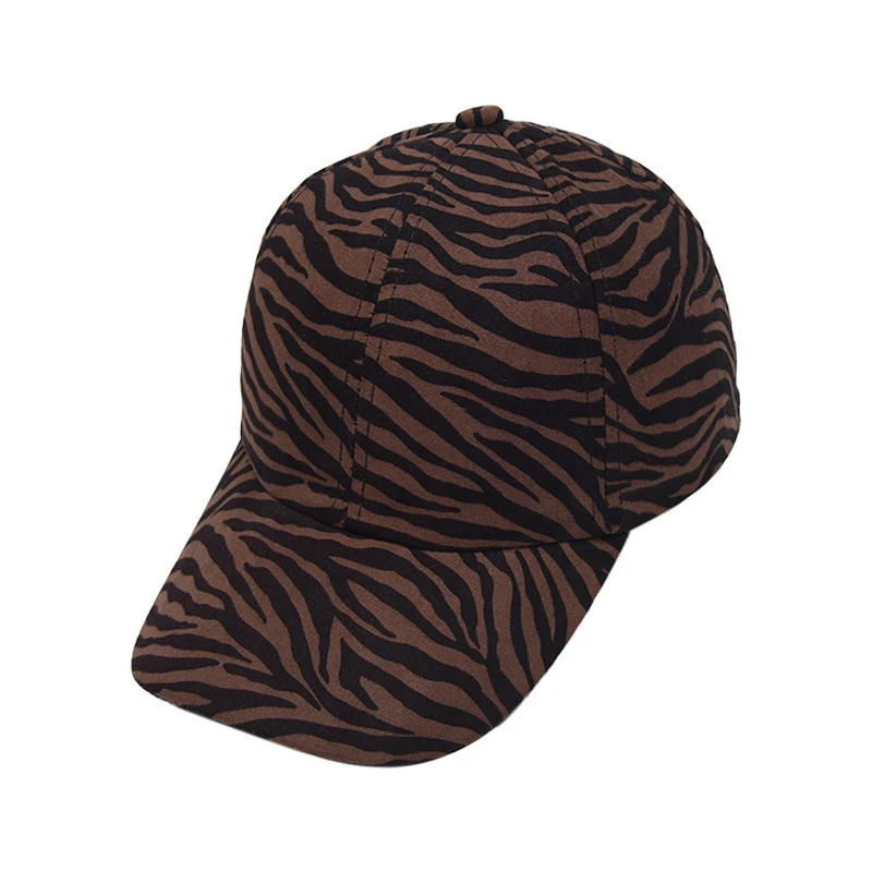 mens grey baseball cap Leopard Zebra Pattern Adjustable Sun Protection Dad Hat Spring Autumn Personality Women Baseball Cap Peaked Cap mens plain baseball caps Baseball Caps