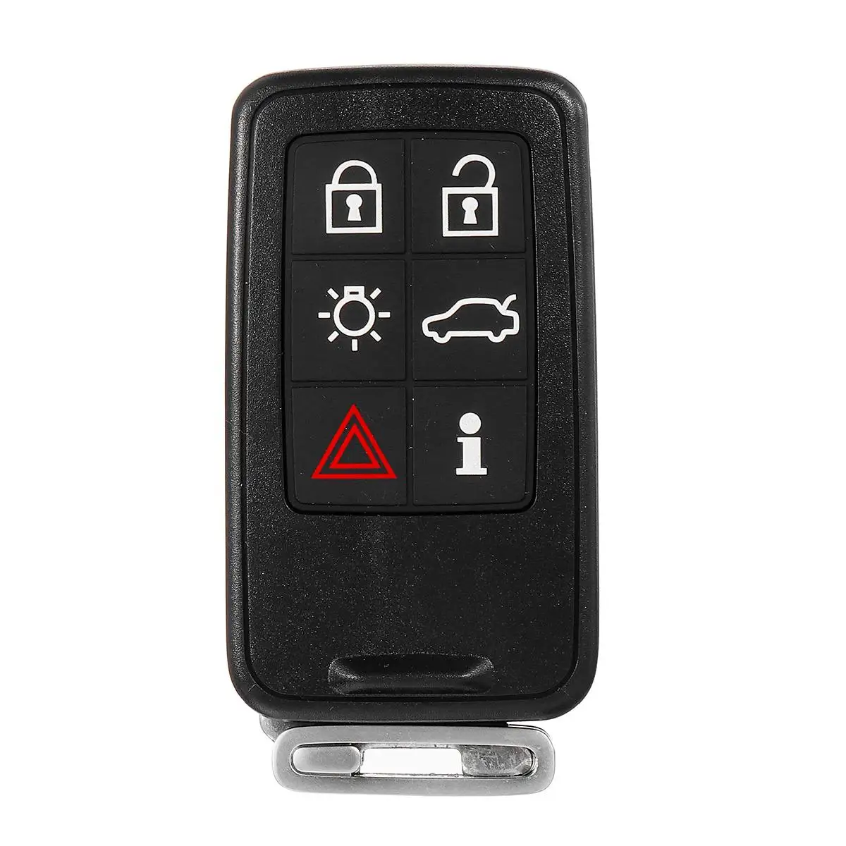 Умный пульт дистанционного ключа оболочки автомобиля ключ чехол с вставной ключ 5 6 кнопок для Volvo XC60 S60 S60L V40 V60 S80 XC70
