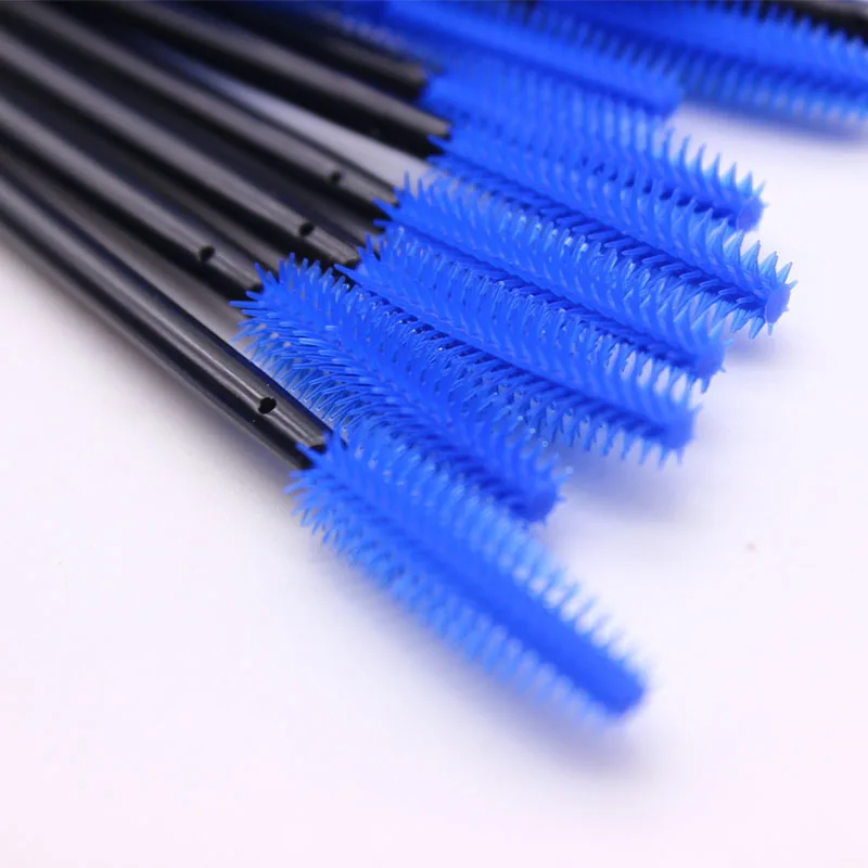 Extensão da Pestana Loja de Beleza Peças Lote Maquiagem Descartável Silicone Cílios Escova Enxertia Atacado Coreia 300 - 21 Cheap Aplicador de sombra