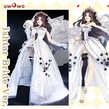 

PRE-SALE UWOWO Ishtar Bride Cosplay Costume Fate Grand Order/FGO Exclusive Authorization Ishtar White Bride Ver. Cosplay