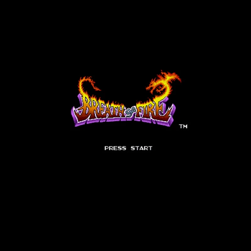 Breath of Fire NTSC Version 16 Bit 46 Pin Big Gray Game Card For USA Players | Электроника