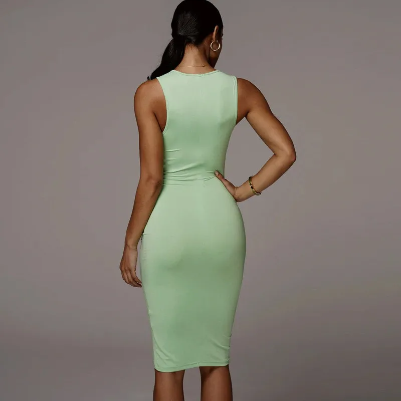 sleeveless mini short dress08