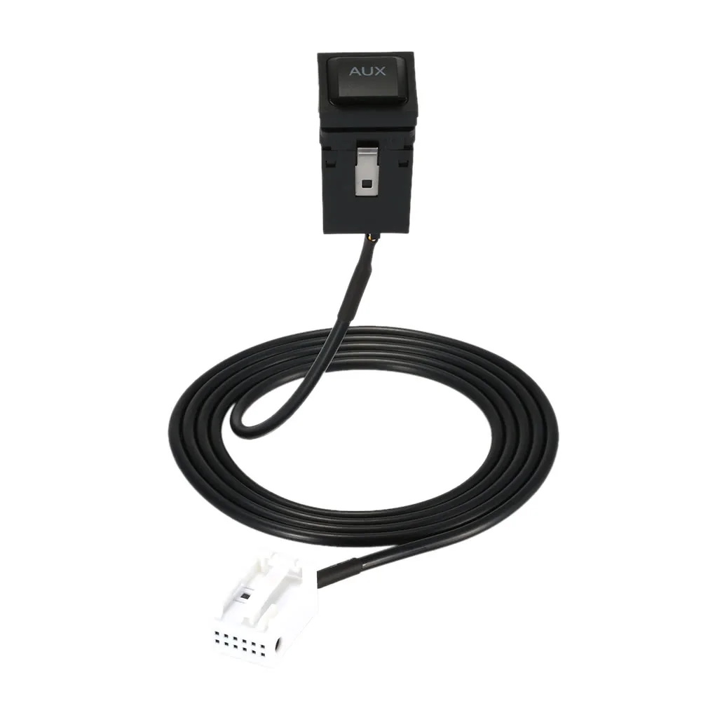 AUX в гнездо переключатель Plug Музыка Аудио интерфейс для VW Passat B6 B7 CC Touran POLO подтяжка лица RCD510+/310