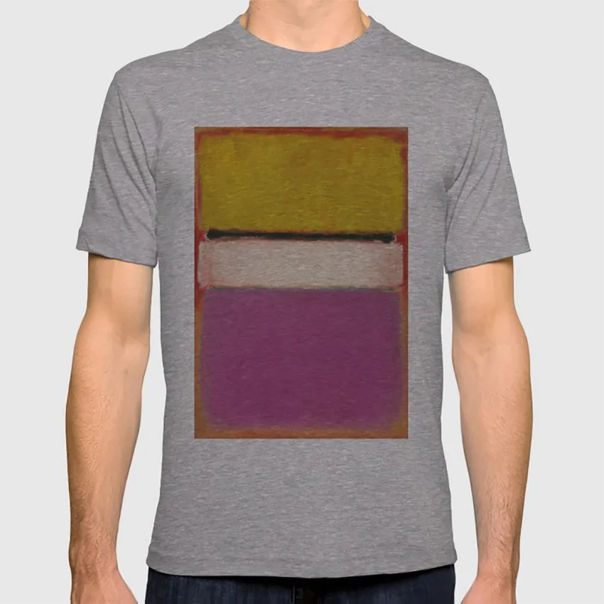 1950 белый центр Марка Ротко футболка Mark Rothko Ротко
