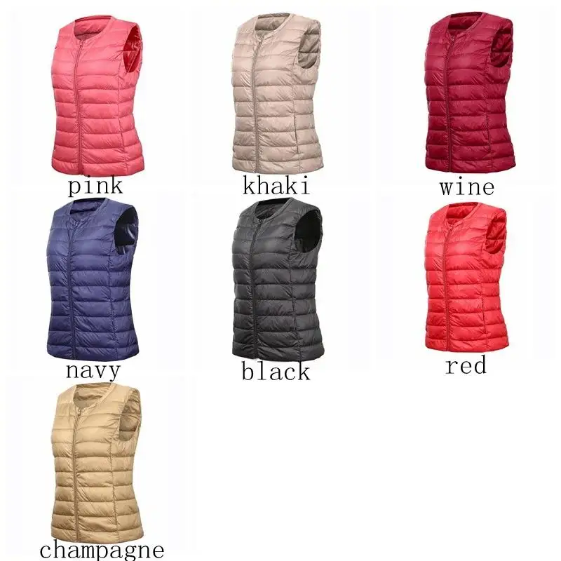 NewBang Brand 6XL 7XL Large Size Waistcoat Women's Warm Vest Ultra Light Down Vest Women Portable Sleeveless Winter Warm Liner