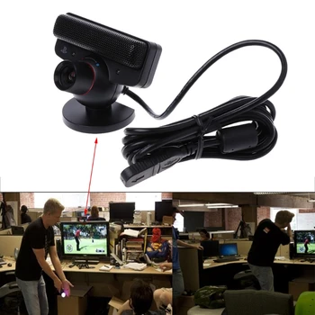 

Eye Motion Sensor Camera For Sony Playstation 3 Webcams With Microphone Sensor Web Camera PC Gamer Complete Video Camera