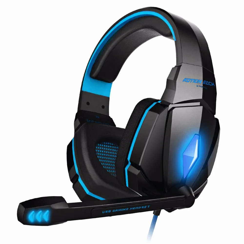 Headset over-ear Wired Game Earphones Gaming Headphones Deep bass Stereo Casque with Microphone for PS4 new xbox PC Laptop gamer