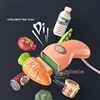 Kids Shopping Cash Register Toys Mini Supermarket Set Simulation Food Calculation Checkout Counter Pretend Play Toy For Children 3