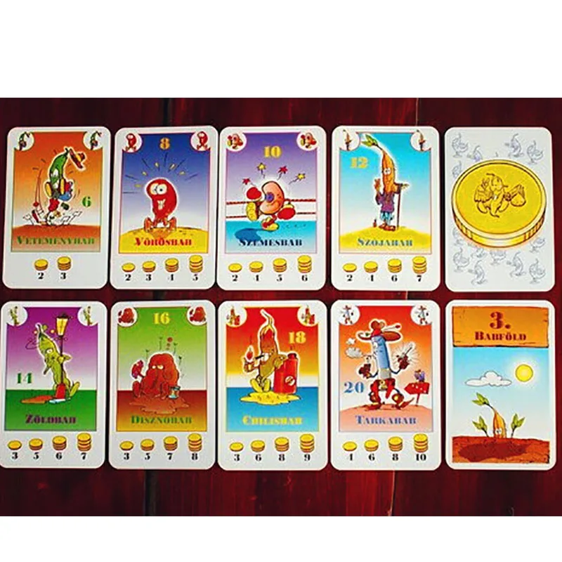 Игры для геев Bohnanza 2 7 игроков семейная игра детей с родителями забавная