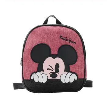 

New cute kindergarten school bag cartoon minnie mickey baby 3-6 years old children backpack boy girl travel backpacks