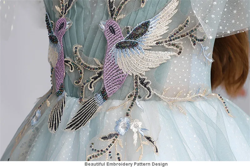 Г. Осень-зима; роскошное Новое Элегантное Длинное платье принцессы на день рождения, свадьбу, церемонию; детское Новогоднее платье