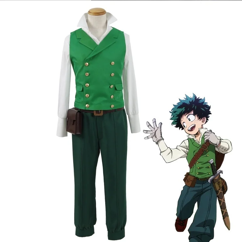 

Unisex Japan Anime Cosplay My Hero Academia Midoriya Izuku Cosplay Costumes Sets