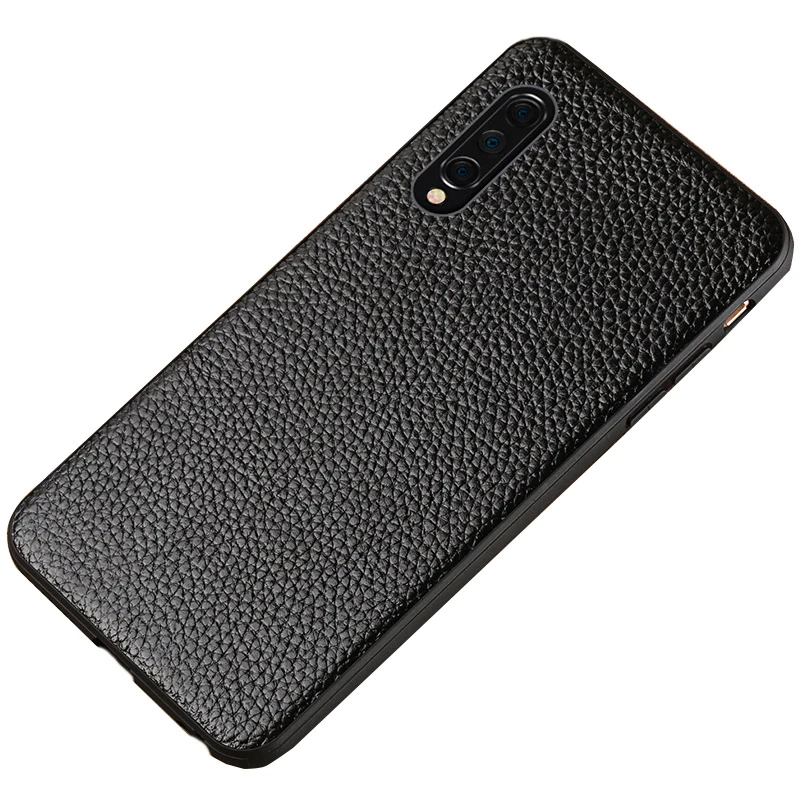 Luxury Leather case For xiaomi mi 8 lite A2 A1 9T 9 SE Shockproof Real back cover redmi note 7 K20 Case | Мобильные телефоны и