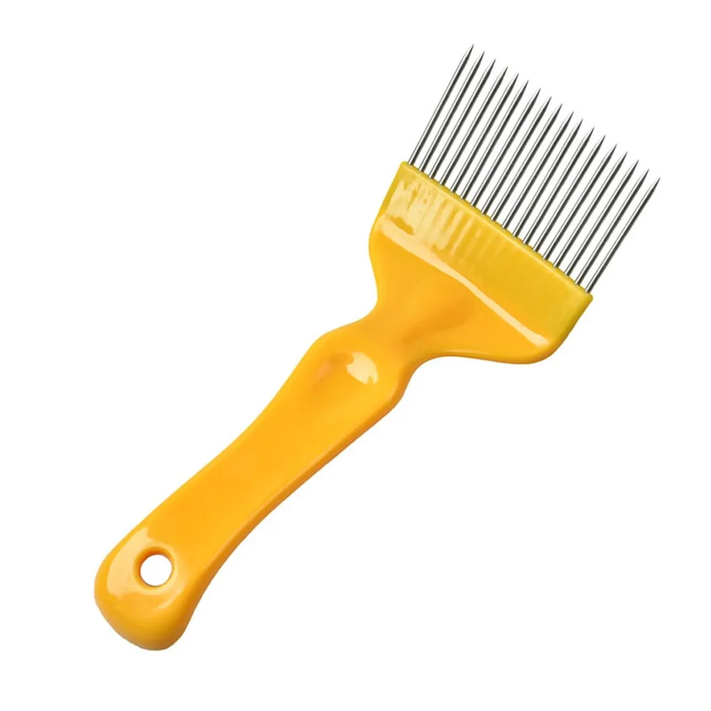 Stainless Steel Bee Keeping Uncapping Honey Comb Fork 18 Tines Beekeeping Bee Hive Hand Tool New
