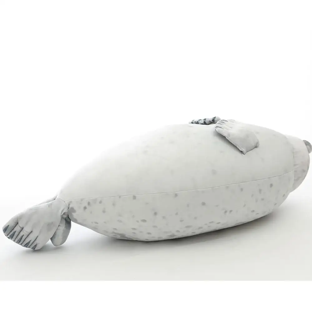 80 20cm Hot Toy Gaint 3D Novelty Throw Pillows Soft Seal Plush Stuffed Plush Housewarming Party
