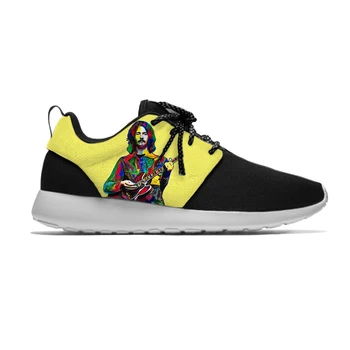 

Eric Clapton Rock Guitar Singer Newest Fashion Funny Kids Sport Running Shoes Casual Breathable 3D Sneakers Boys Children Girls