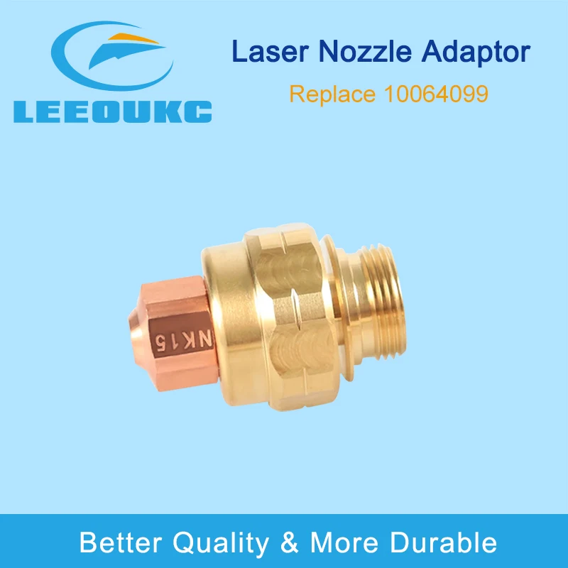 LEEOUKC Laser Nozzle Body 10064099 nozzle holder copper housing machine replacement parts & accessories Nozzle Adaptor auto dimming welding helmet