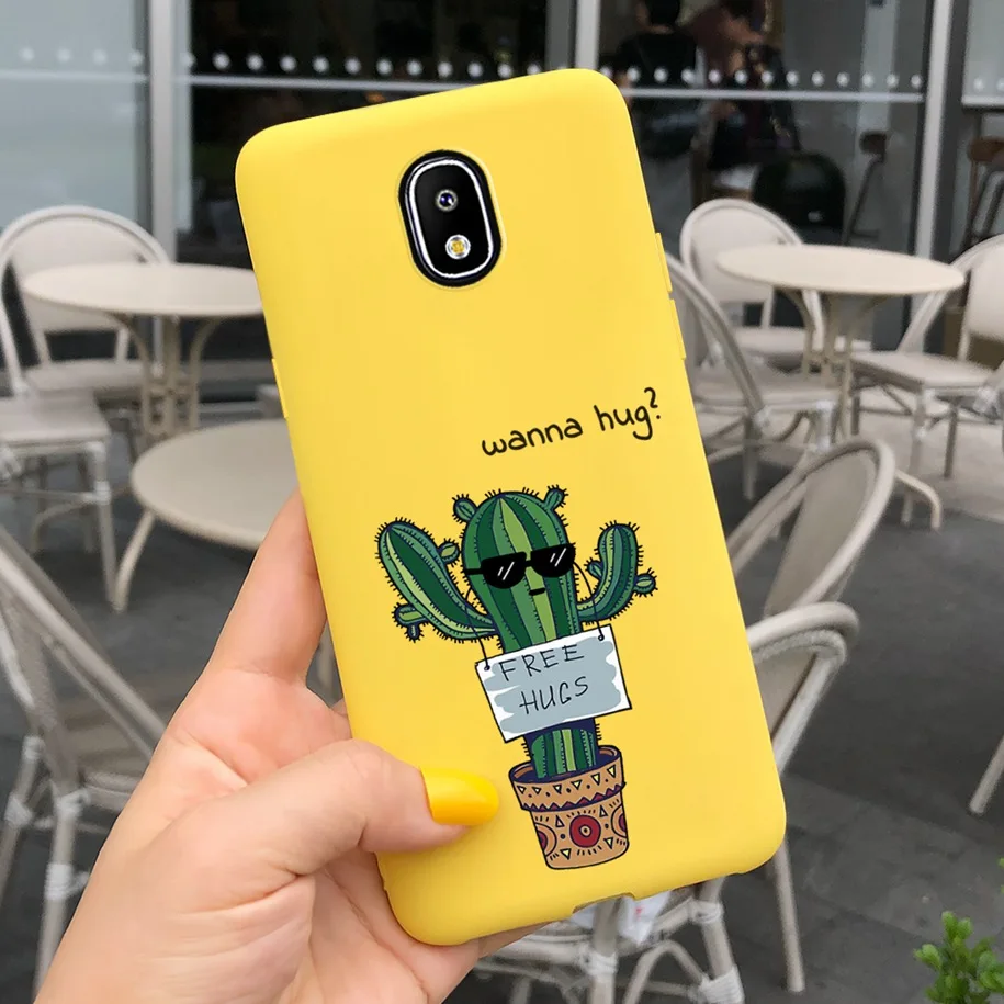 Cute Cartoon Case For Samsung Galaxy J7 2017 Phone Case For Samsung J3 J5 J7 Pro 2017 J730F J530F J330F Soft Silicone Back Cover iphone waterproof bag