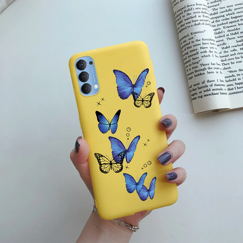 oppo cover For Oppo Reno4 Case Reno 4 Pro Soft Silicone Cute Heart Couple Phone Back Cover For Oppo Reno 4 Reno4 Pro 5G Cases Fundas Capa phone cover oppo