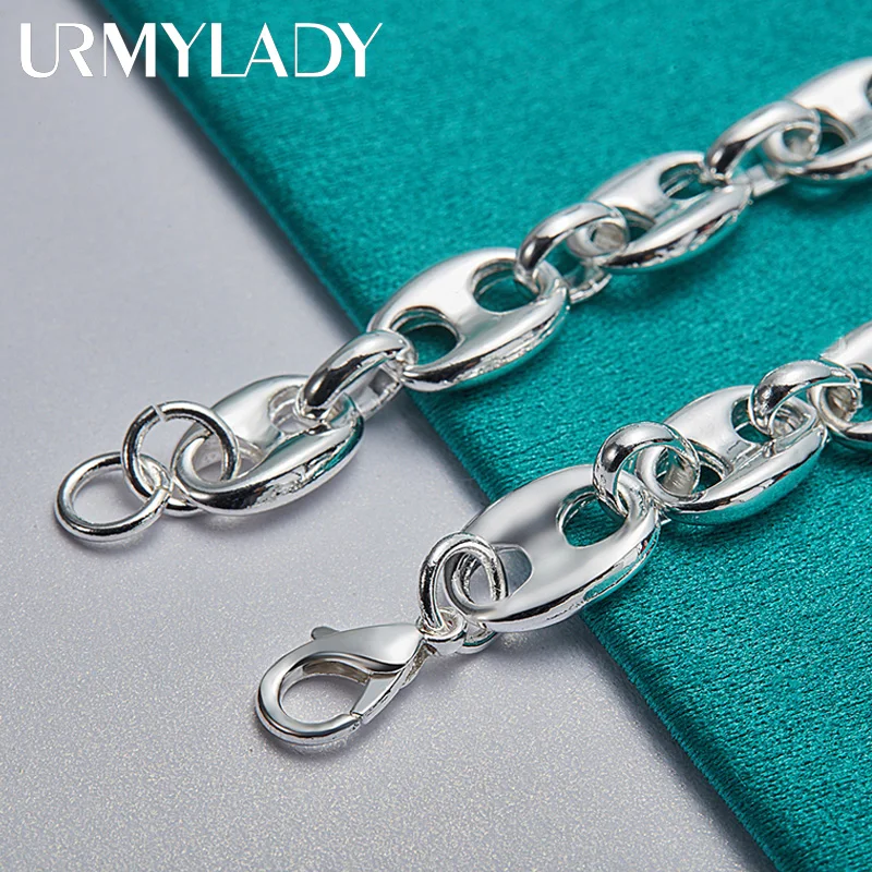 SILVER925 PIG NOSE DESIGN BRACELET/バングル Handmade silver bracelet - pig nose 2.5mm | Whitedo Handcrafts