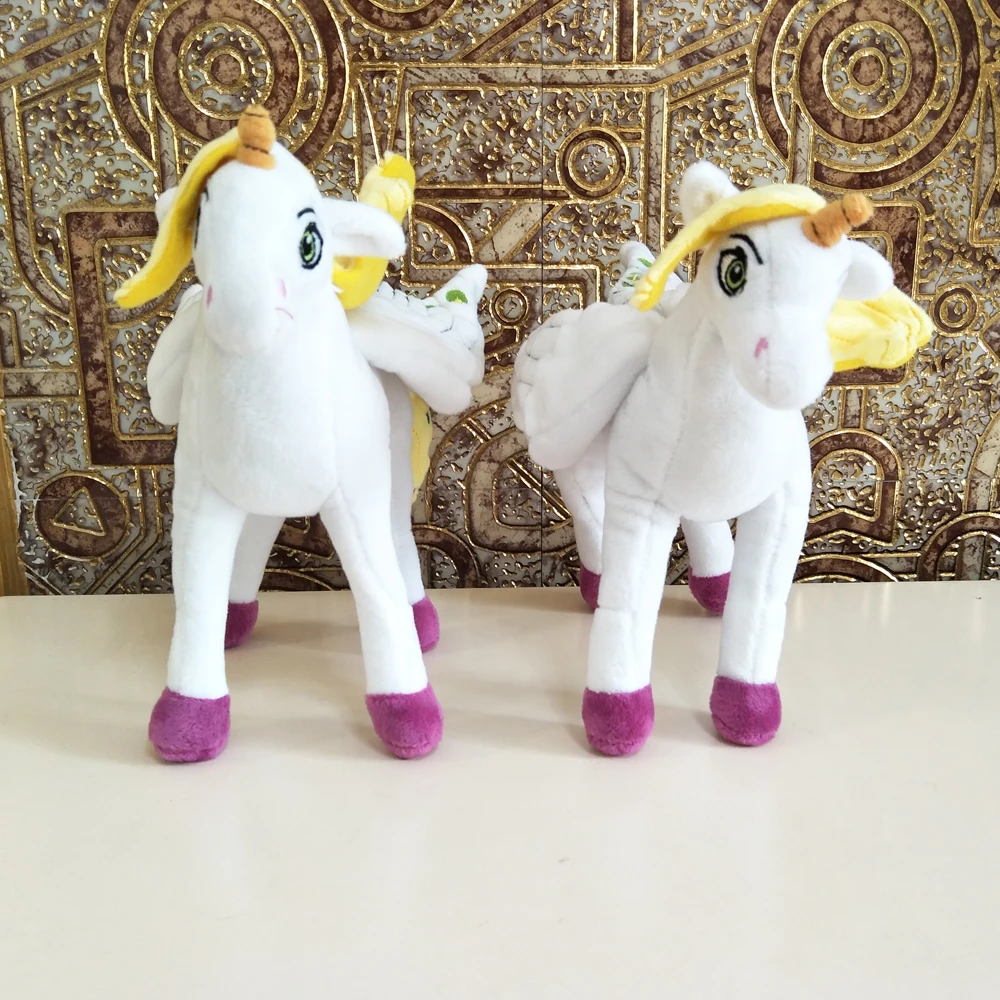 BOLAFYNIA Children Plush Stuffed Toy mia and me unicorn horse doll Baby Kids Toy for Christmas Birthday gift