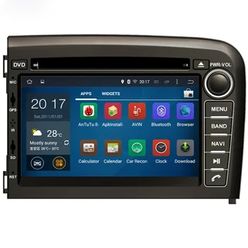 

7inch IPS Android 10.0 car multimedia player stereo automatic radio GPS navigation DVD CD player for 1999-2005 VOLVO S80