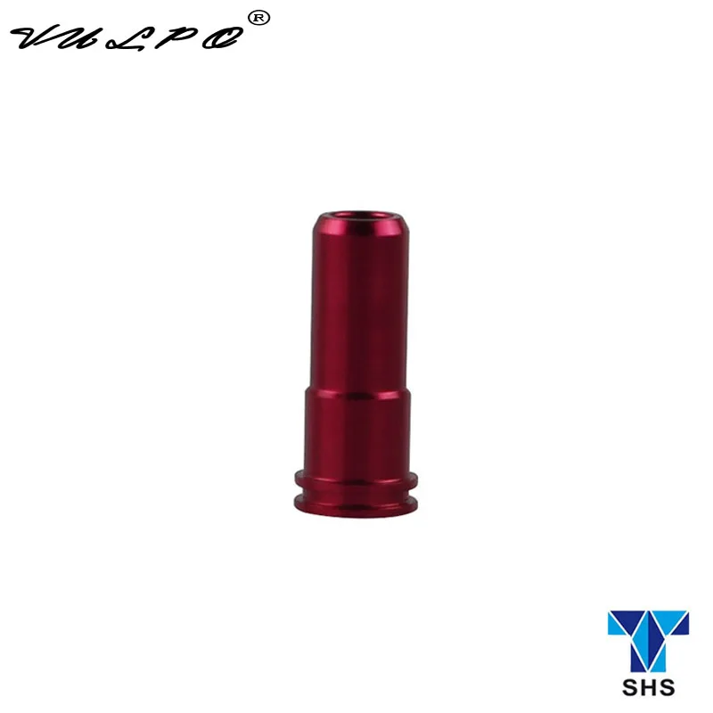 M4 AEG Nozzle VULPO SHS укрепить ЧПУ Алюминий двойное уплотнительное кольцо уплотнения воздуха насадка для M4 M16 серии Airsoft AEG - Цвет: M4 AEG Nozzle