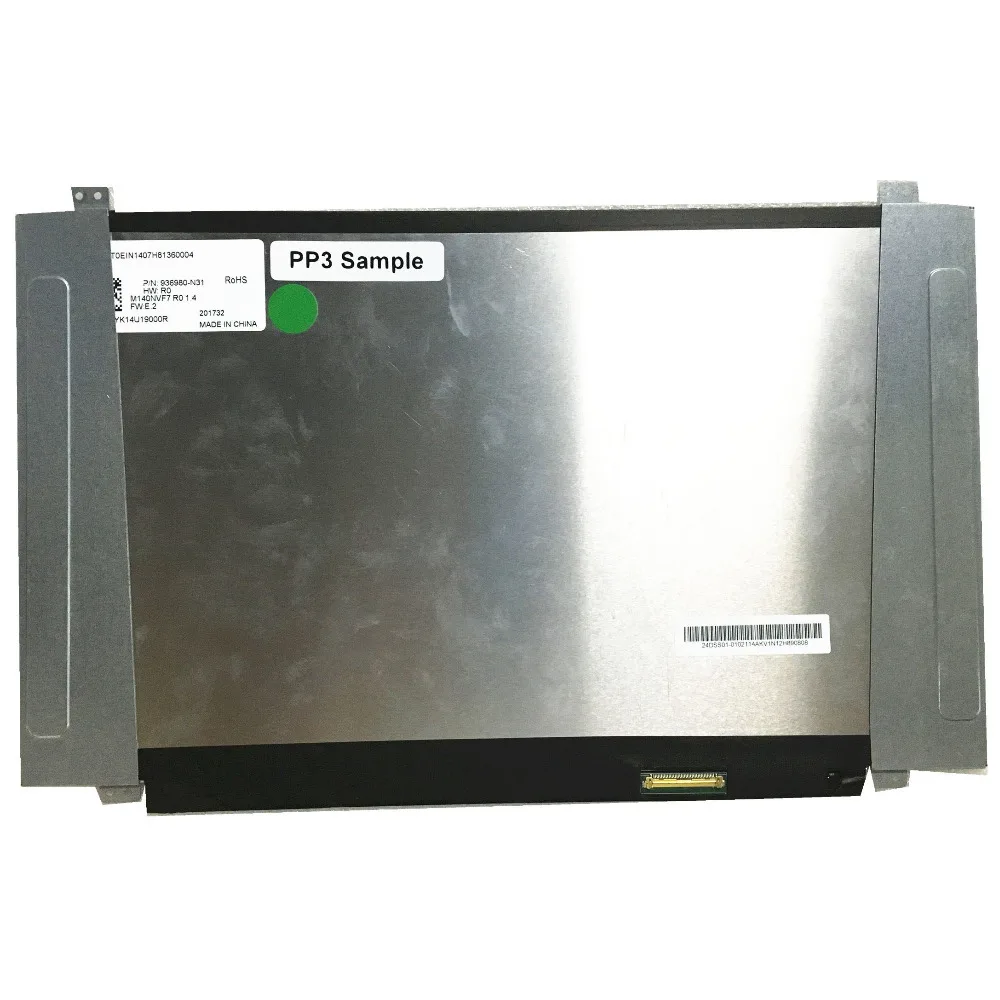 120 Гц 14 0 дюймов FHD IPS M140NVF7 R0 ЖК дисплей для ноутбука 1920X1080 40 контактов светодиодный