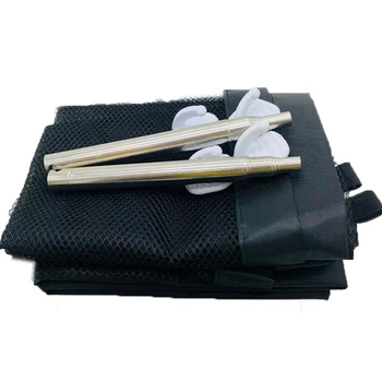 

Pets Dog Cat Baby Safety Gate Mesh Fence Guard Net Stairs Doors Pet Supplies Folding Pet Safety Fence