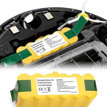 

For iRobot Roomba 600 650 700 770 780 800 4500mAh 14.4V NI-MH Battery For iRobot Roomba 500 600 700 800 Series Vacuum Cleaner