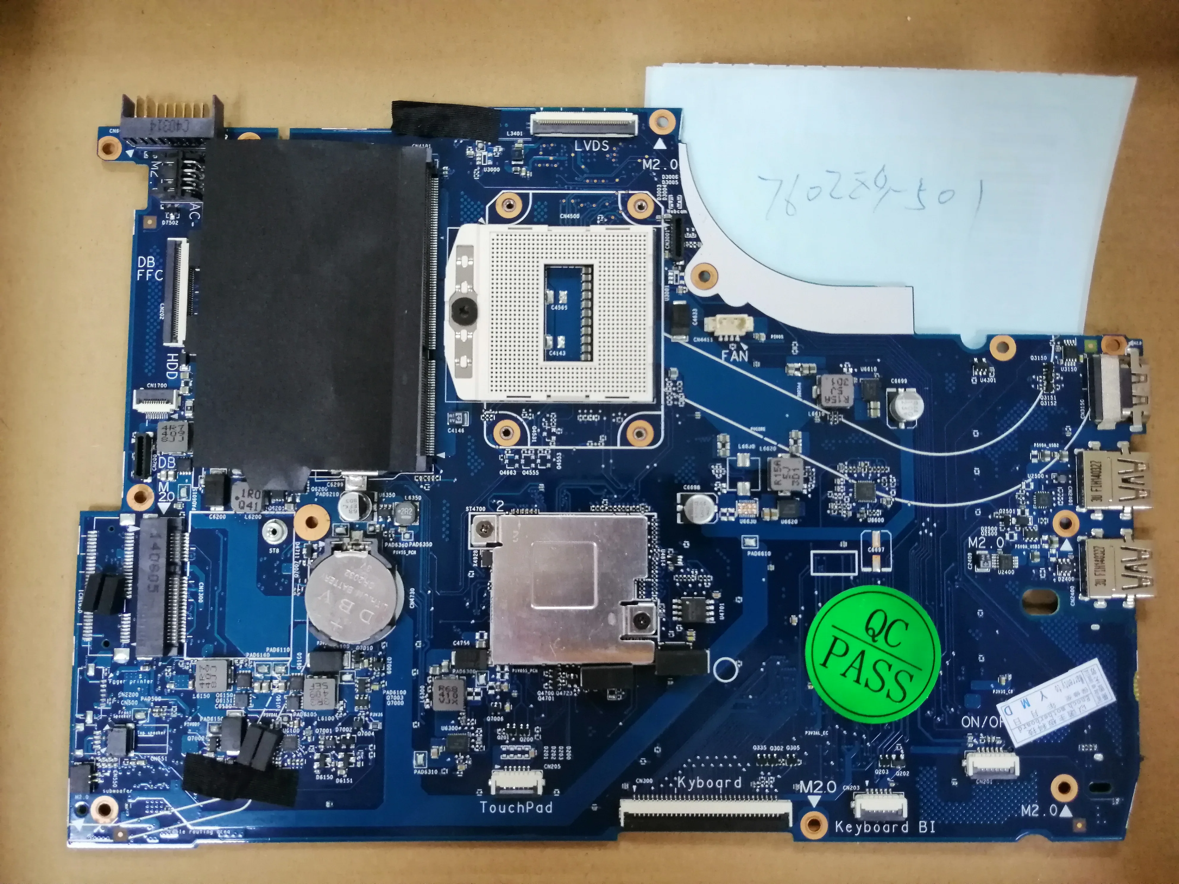 760289-501 envy17 720266-501 Соединительная плата подключается к материнской плате