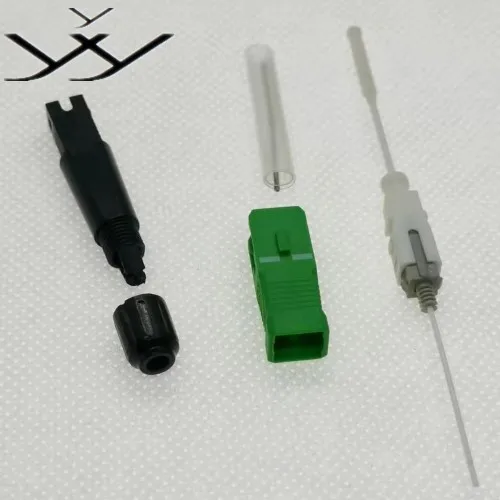 

GX 100PCS SC\APC SM Fusion Splice-on Connector SC\APC SM Fiber-optic hot-melt connector