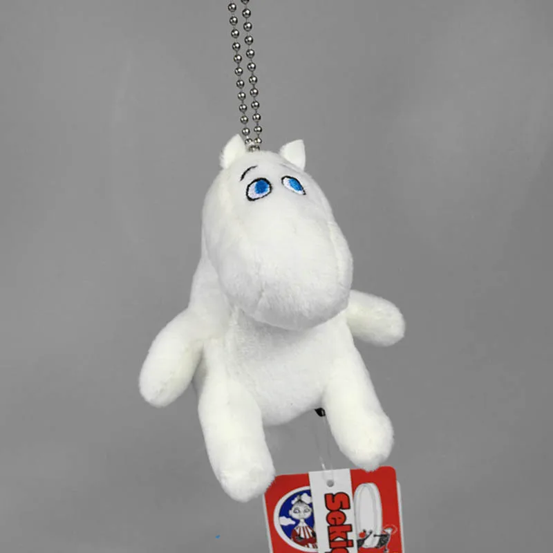 10-100 см Бегемот Moomin животное рисунок мультфильм Плюшевый фильм и ТВ плюшевая кукла PP мультфильм наполнитель белый милый мягкий подарок для детей