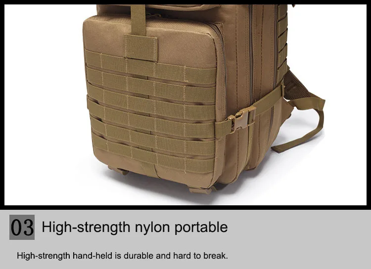 50л большой емкости военный тактический рюкзак армейские штурмовые сумки Открытый Molle спортивный пакет походный кемпинг рюкзак охотничья сумка
